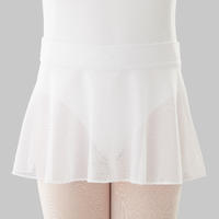Voile Ballet Skirt White - Girls