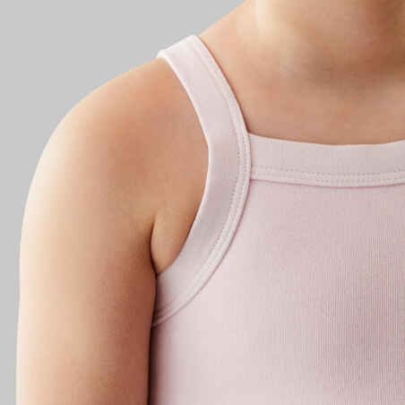 Girls' Ballet Camisole Leotard - Pink