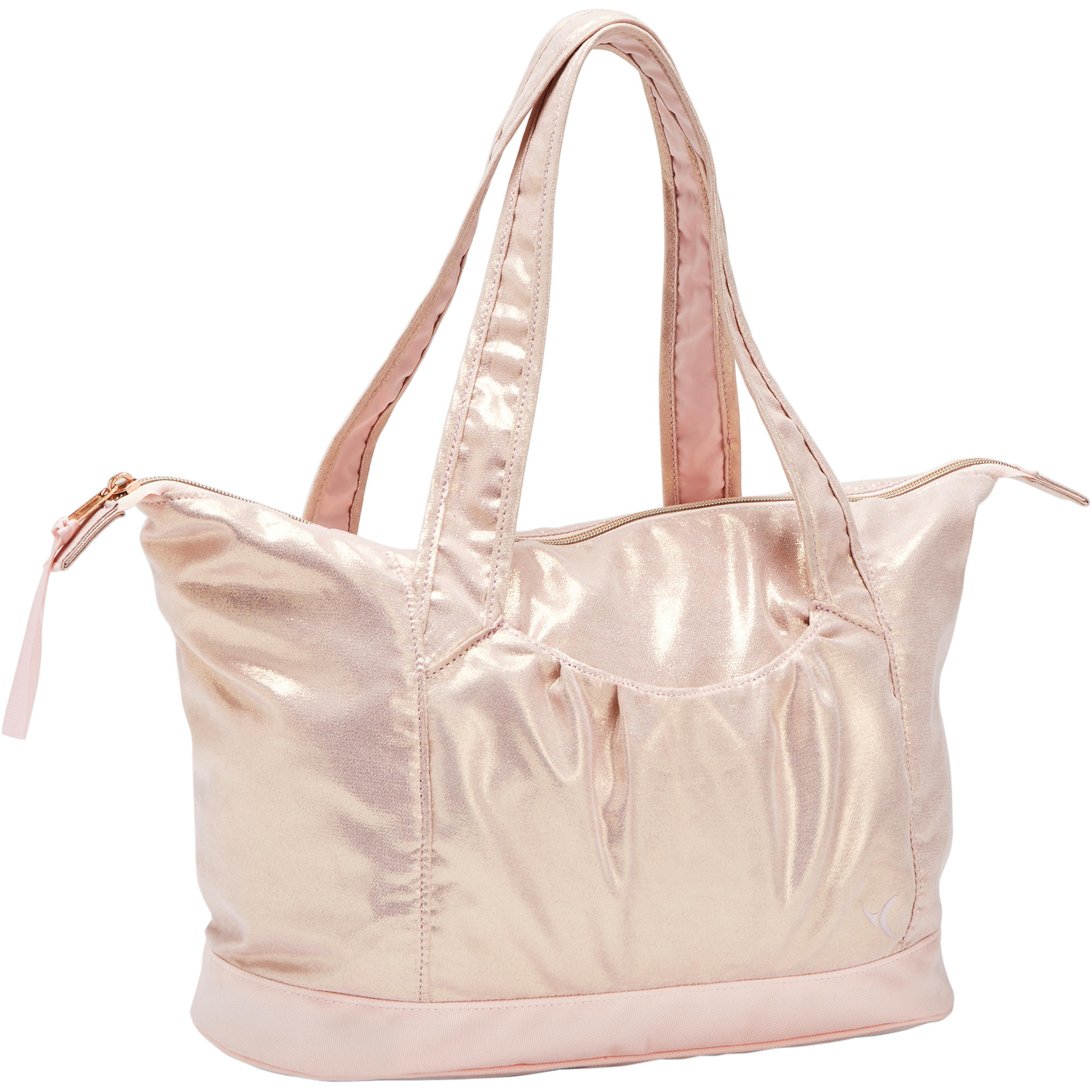 Girls' Dance Bag Rose Gold Domyos by Decathlon