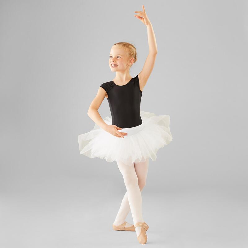 Tutu plateau danse classique blanc fille