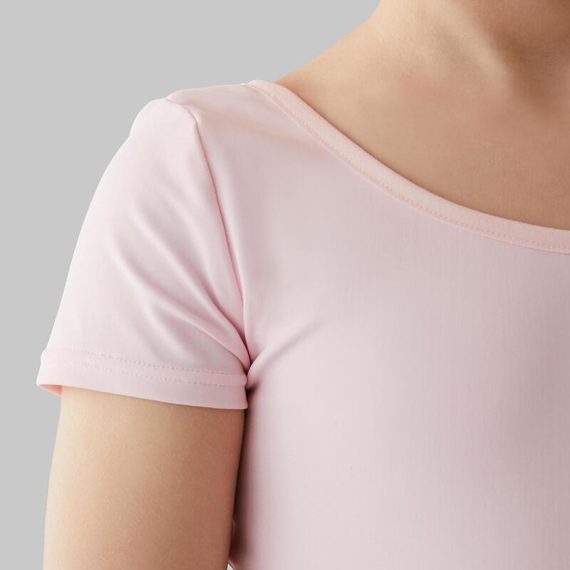 Tunika Ballett-Trikot Kinder - rosa