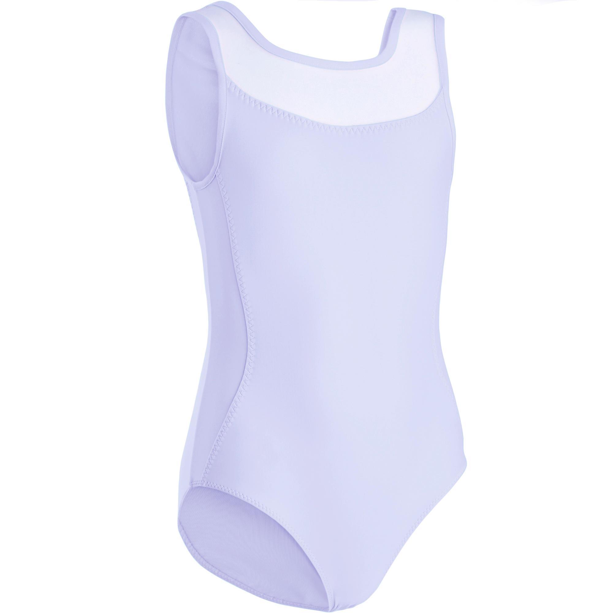 Bale Mayosu Cift Bilesenli Cocuk Lila Domyos By Decathlon