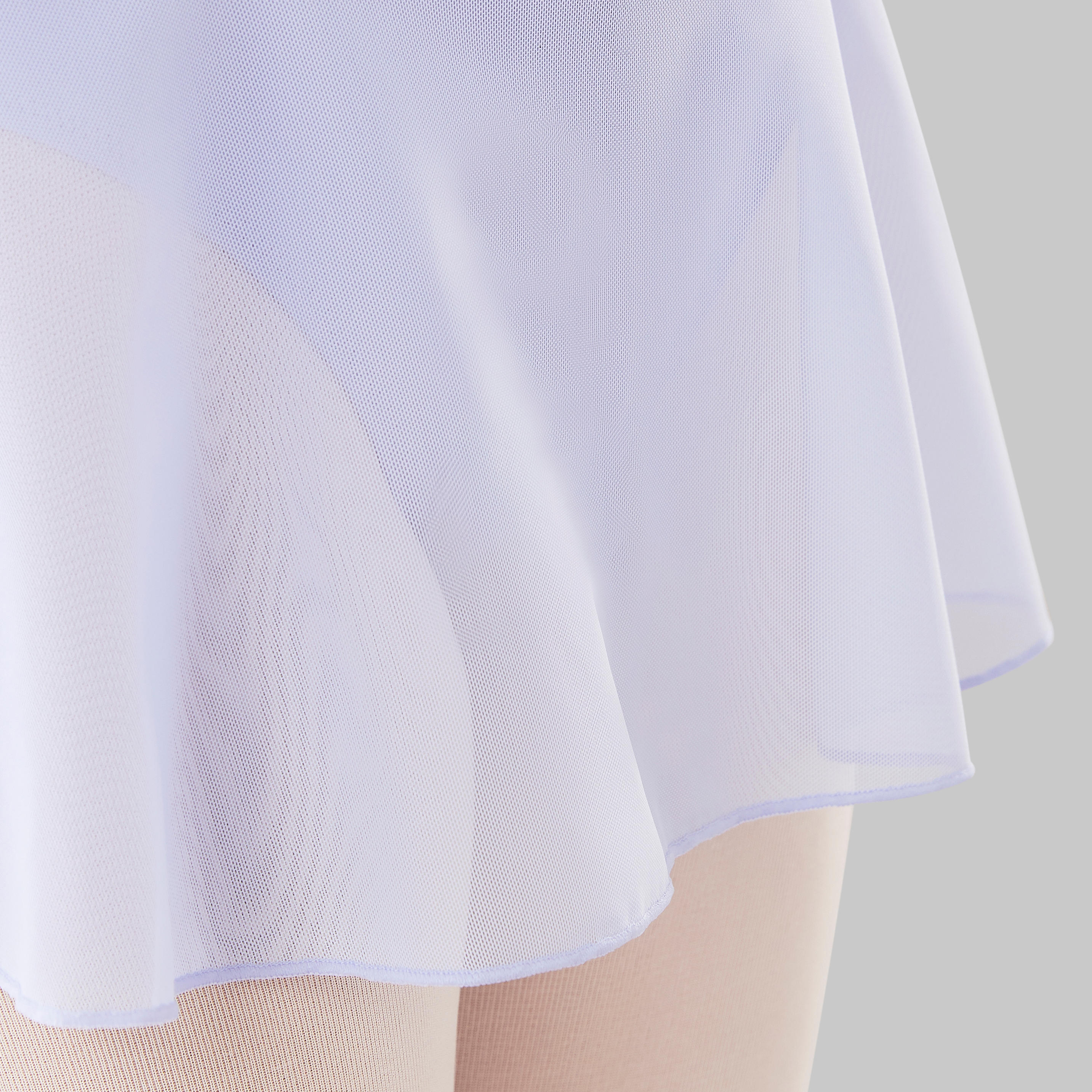 Girls' Voile Ballet Skirt - Lilac 3/4
