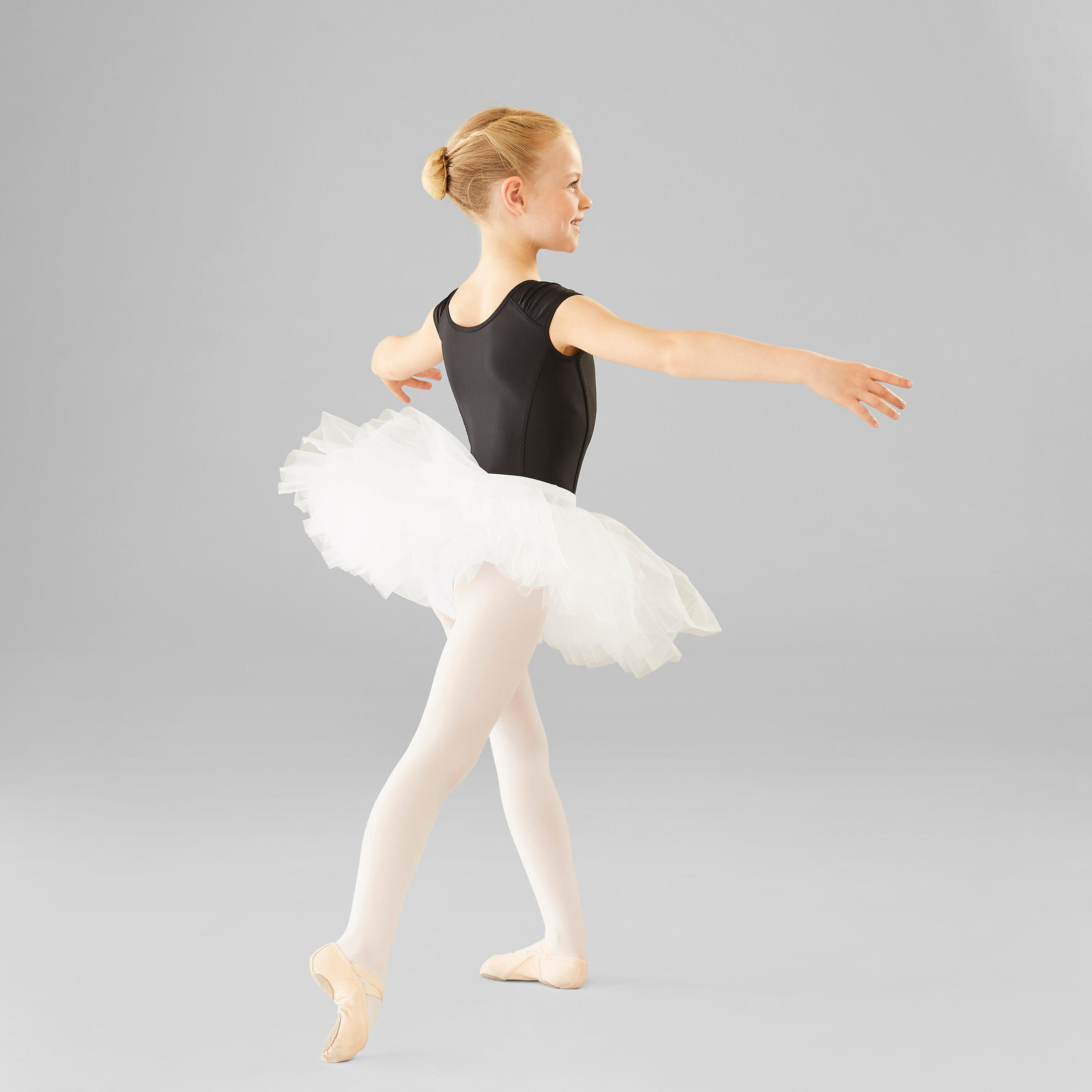 Costume Arena Body Con Tutù Per Bambina - Vestito Ballerina Per Danza, Balletto, Feste, Ginnastica Costume Danza Festa - 2