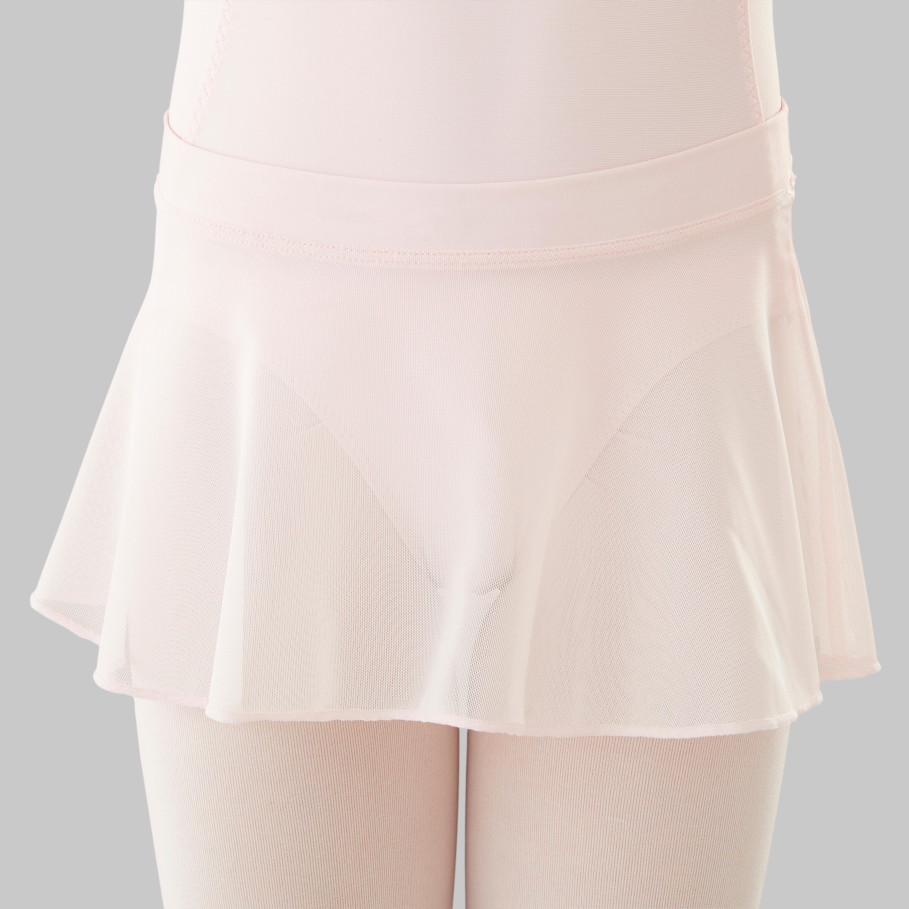 Jupette de danse classique en voile rose – Filles - Quartz rose - Starever  - Décathlon