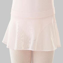 Jupette danse classique rose en voile fille