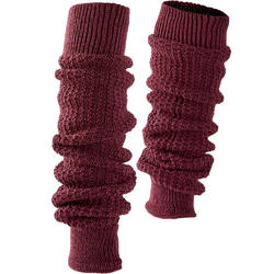 Guêtres de danse classique et moderne femme prunes