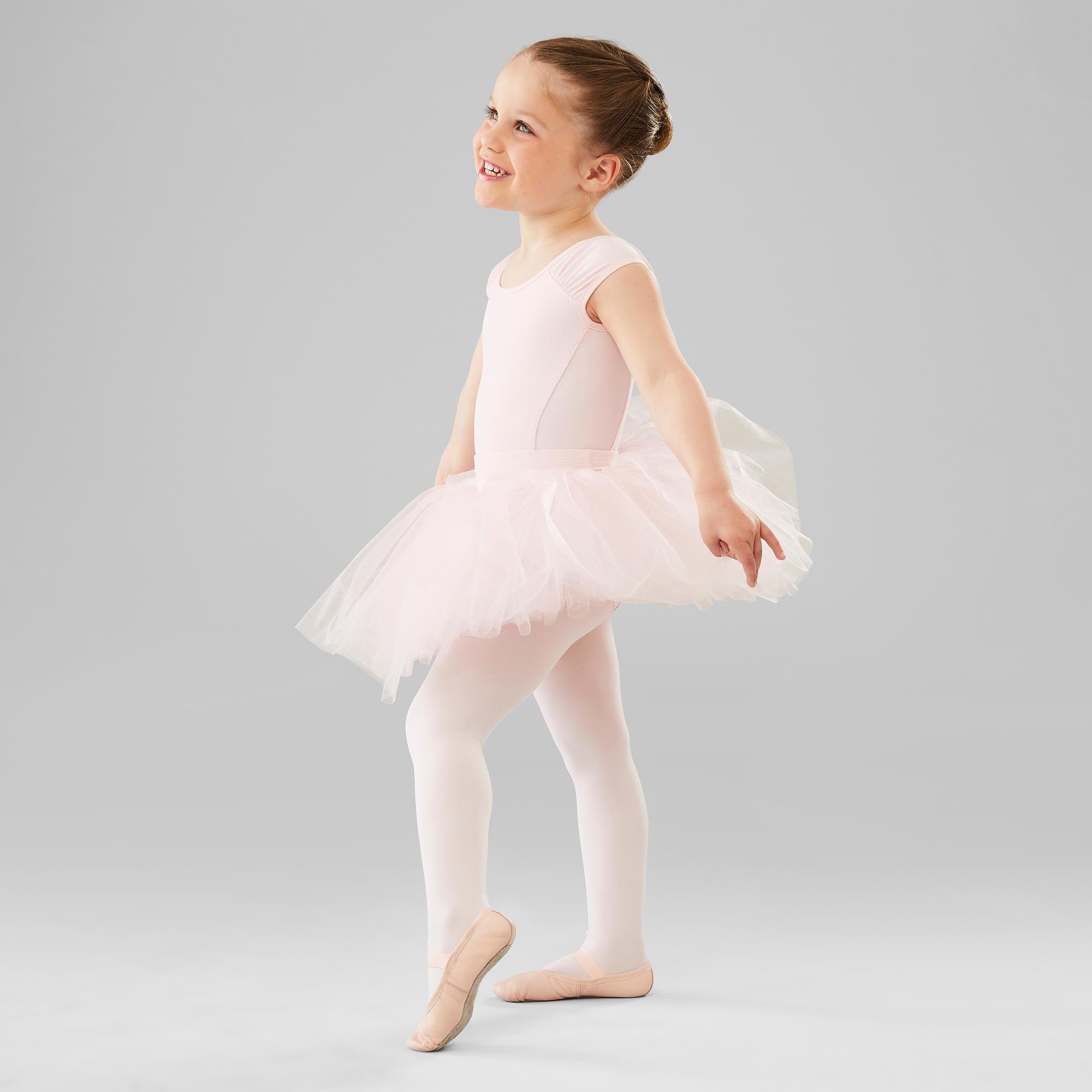 Girls' Ballet Pancake Tutu - Pink 3/6