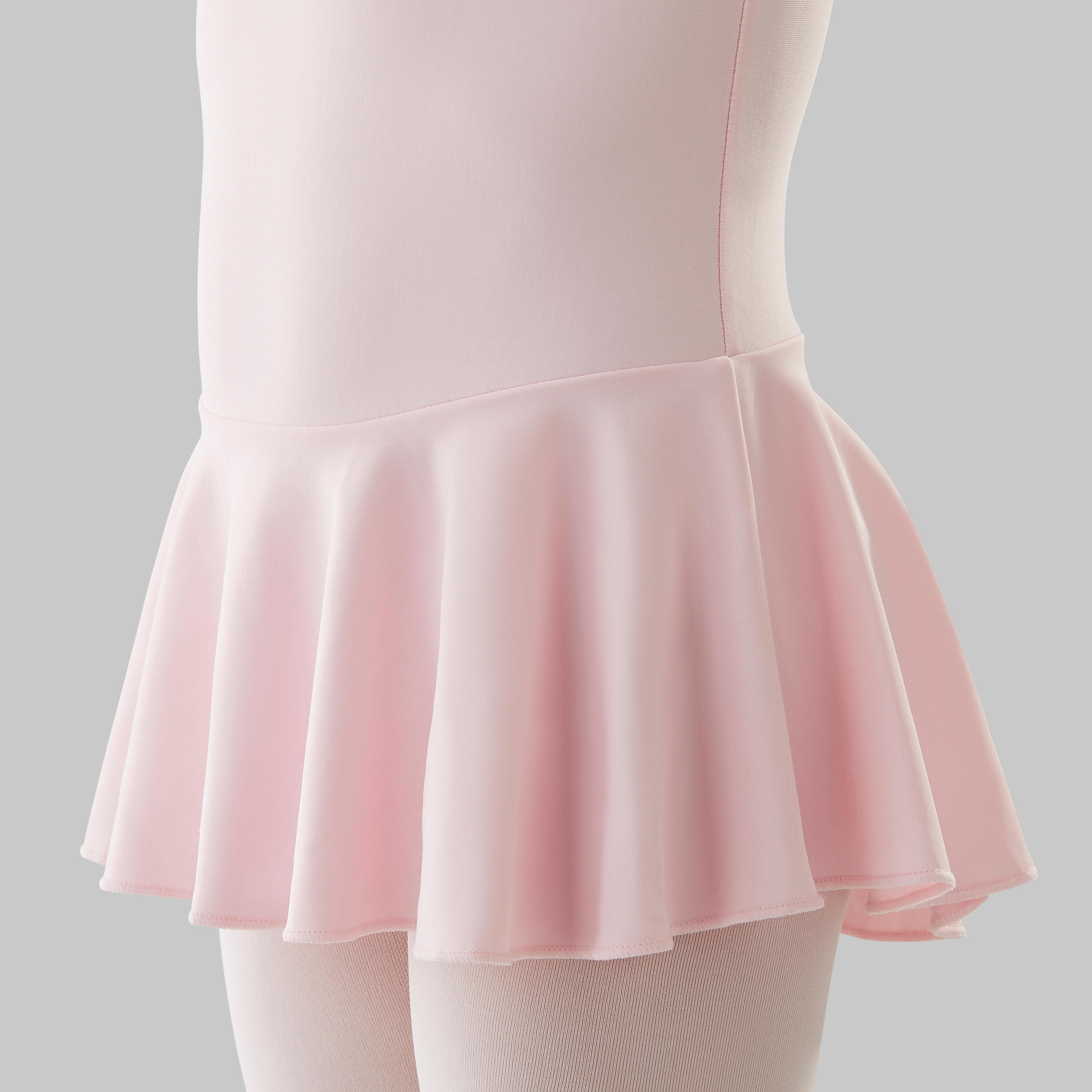 Girls' Ballet Skirted Leotard - Light Pink 4/7