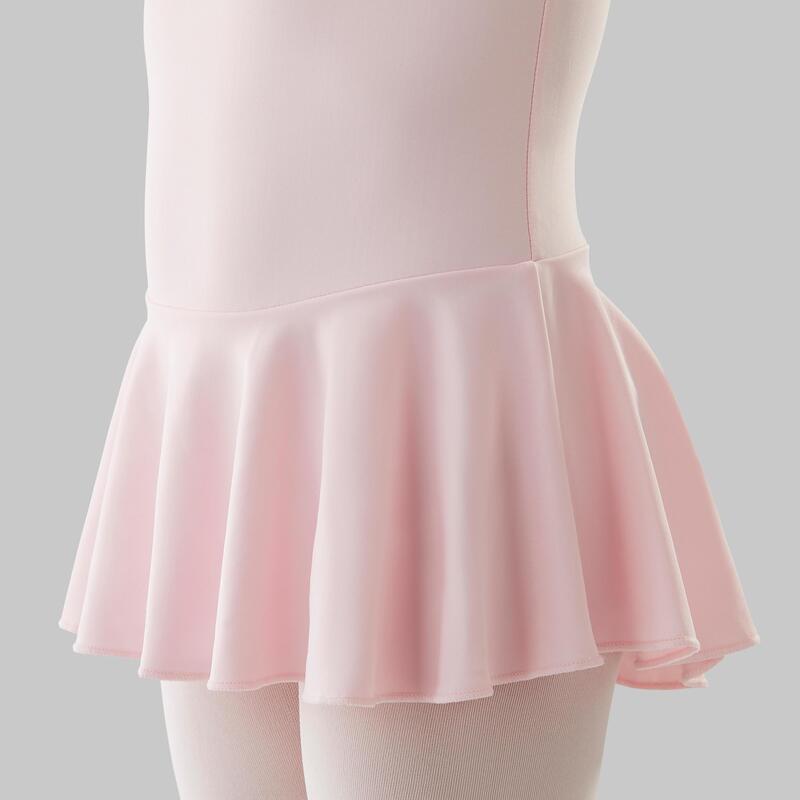 女童芭蕾舞連身舞裙 - 粉紅色