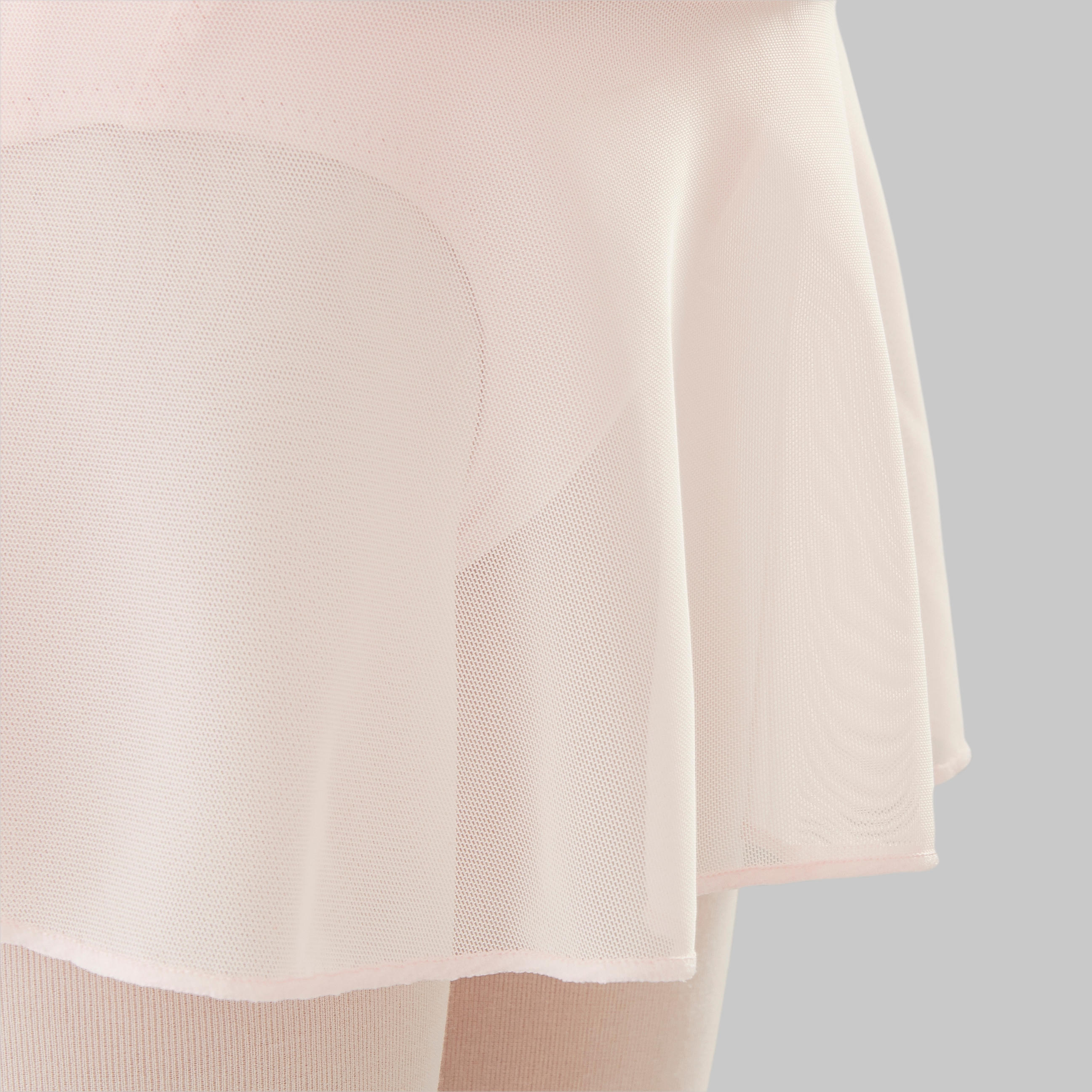 Girls' Voile Ballet Skirt - Pink 3/6