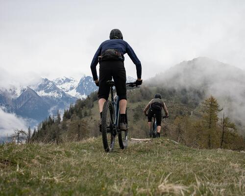 Bicicleta e trail em treino