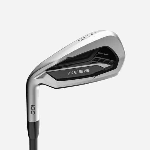 
      ADULT INDIVIDUAL GOLF IRON 100 LEFT HANDED SIZE 2 GRAPHITE - INESIS 100
  