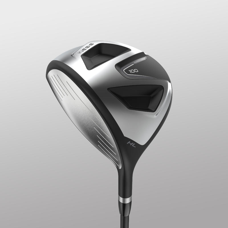 Ensemble de golf de 7 bâtons 100 gaucher taille 2 acier Décathlon