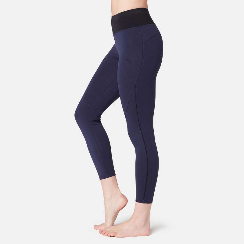 WOMAN T SHIRT LEGGING SHORT - 510 Piped Gym 7/8 Leggings NYAMBA
