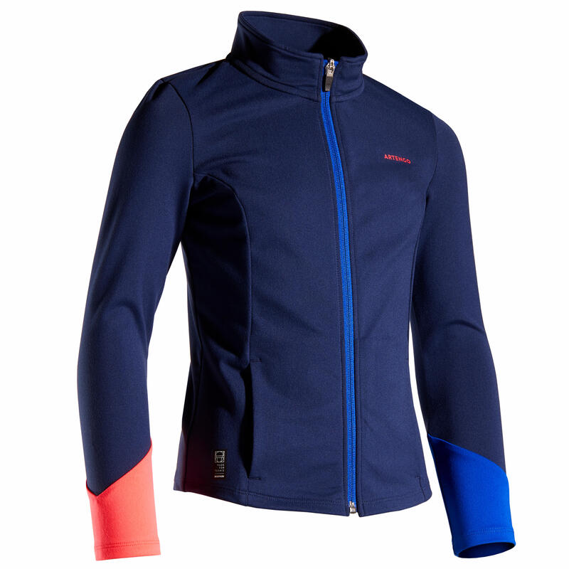 VESTE THERMIQUE FILLE 500 BLEU MARINE