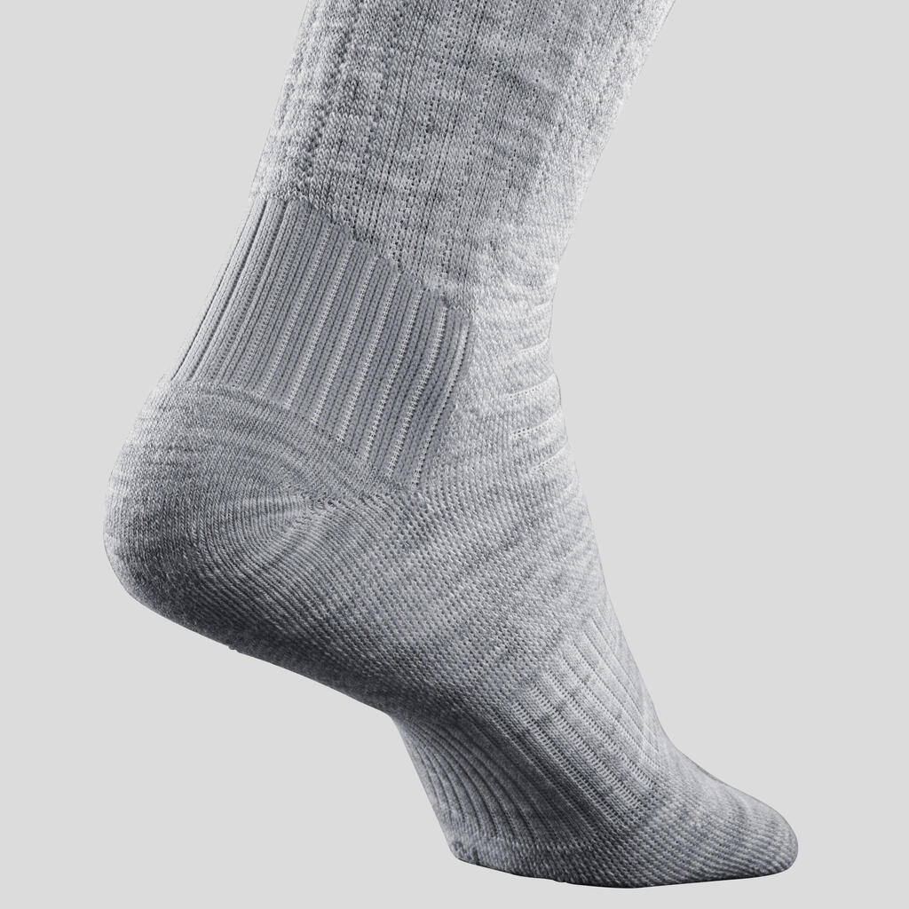 Warm Hiking Socks - SH100 X-WARM MID - 2 Pairs