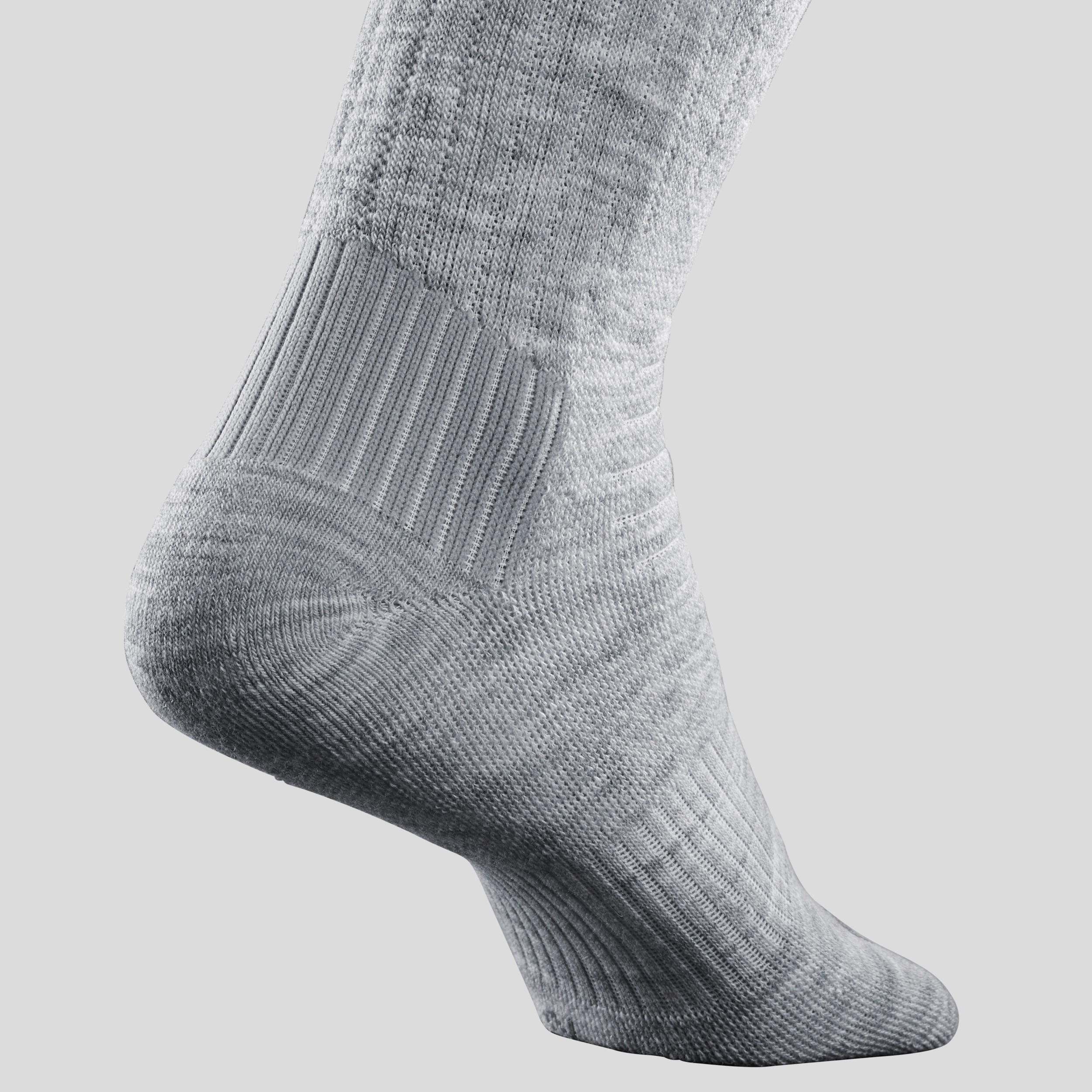 Warm Hiking Socks - SH100 MID - 2 Pairs 5/6