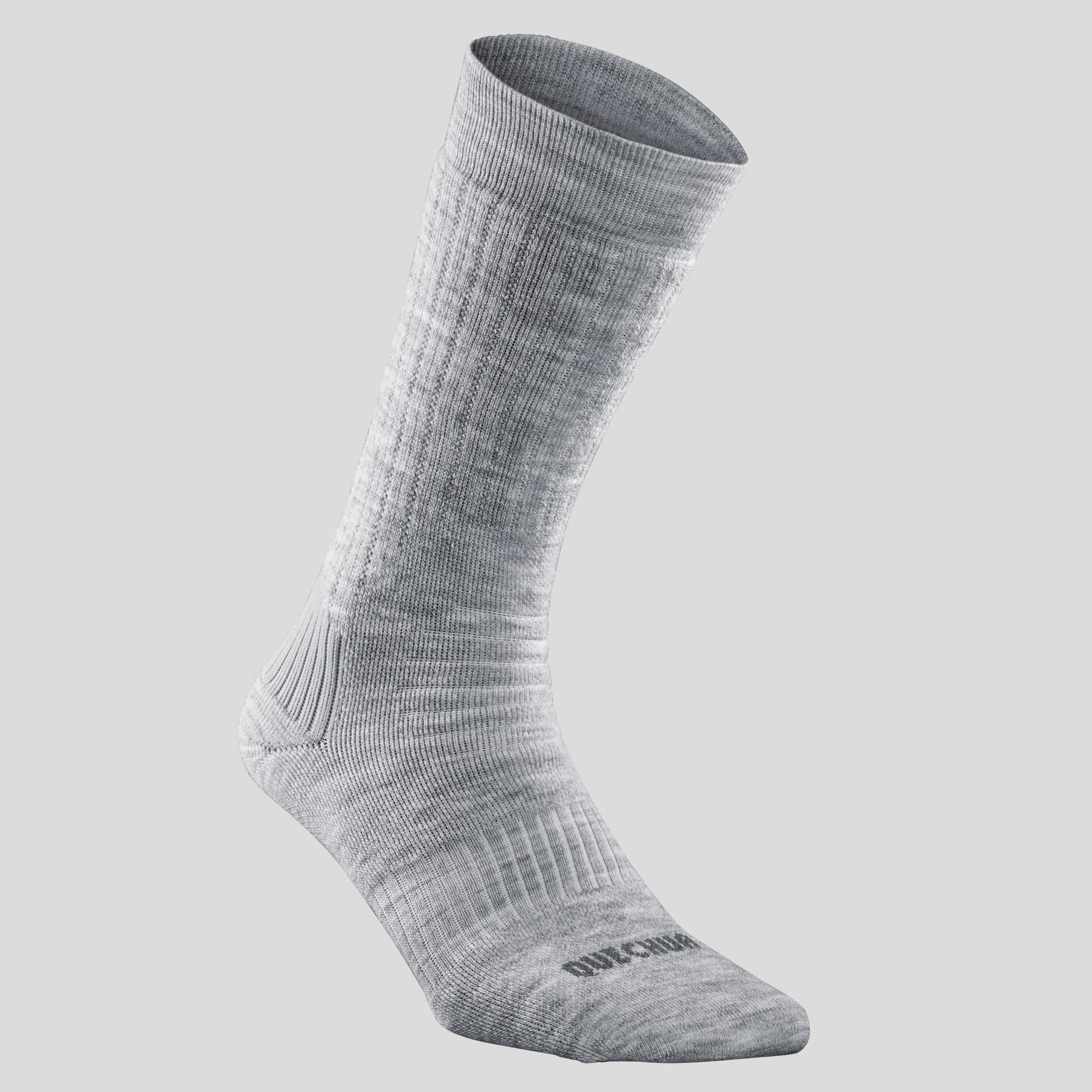 Warm Hiking Socks - SH100 MID - 2 Pairs 3/6