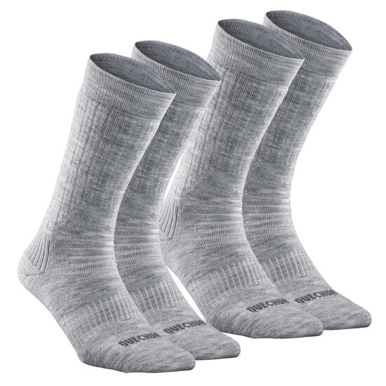 Chaussettes chaudes de randonnée - SH100 MID - x2 paires