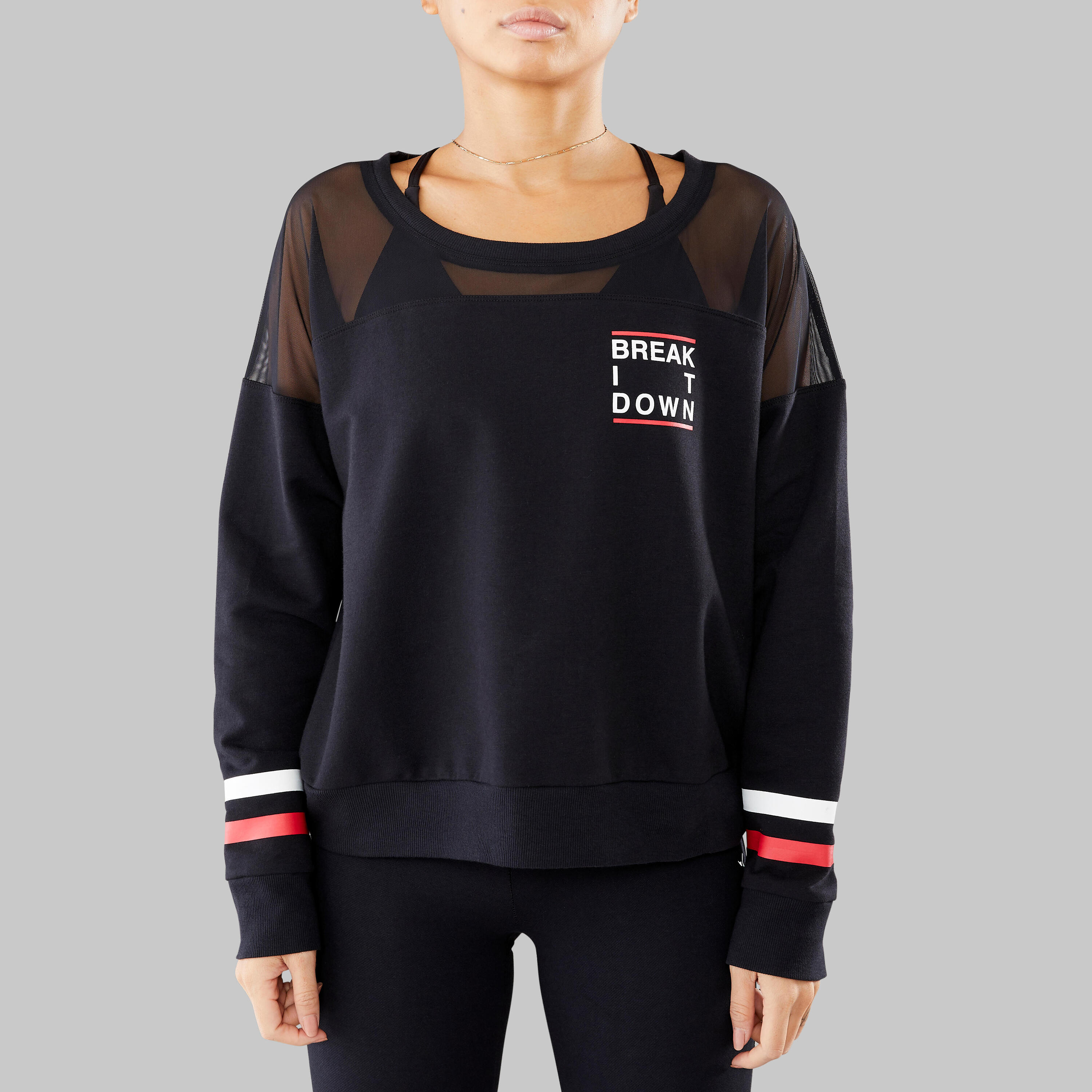 Women's Urban Dance Sweatshirt - Black 3/13