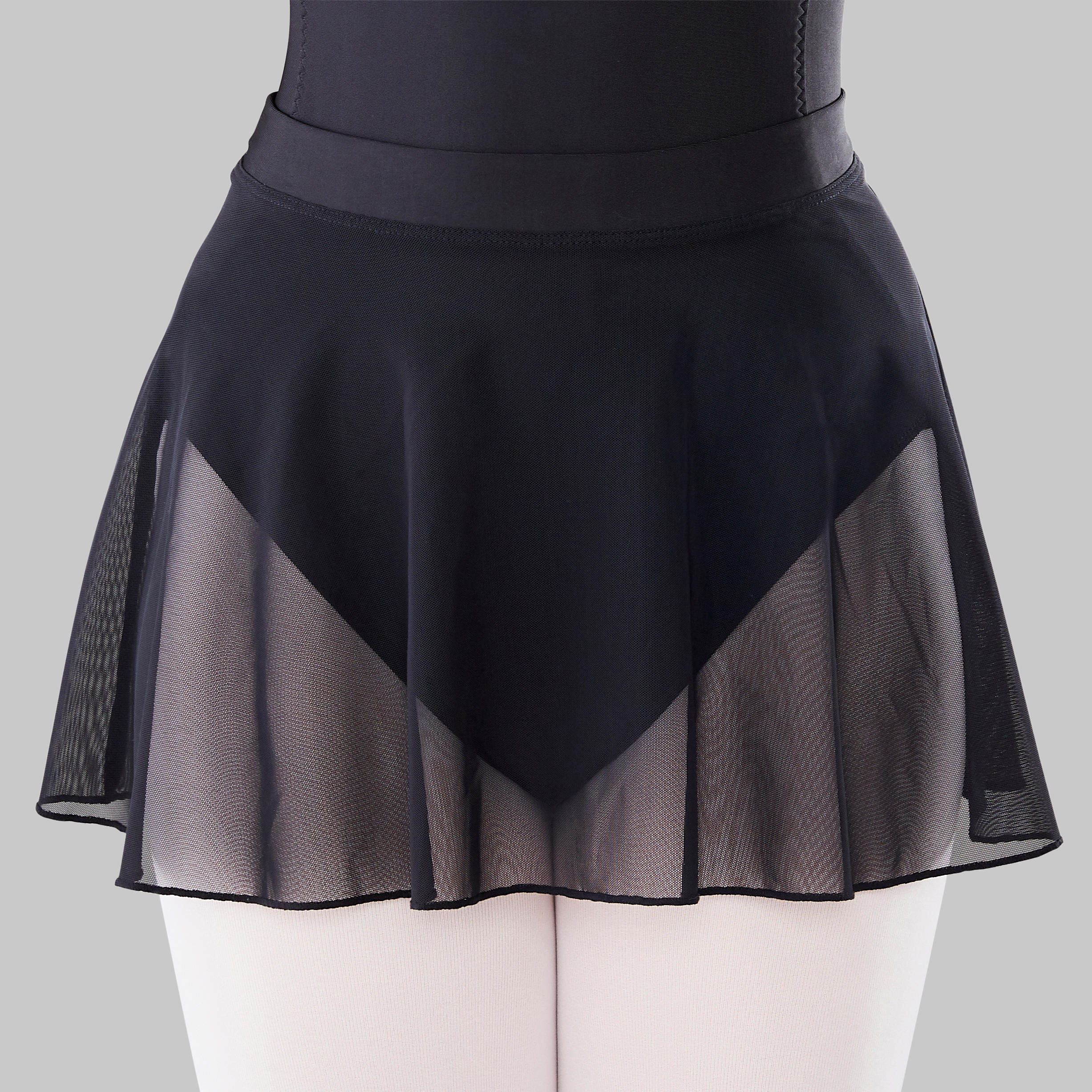 Women's Voile Ballet Skirt - Black