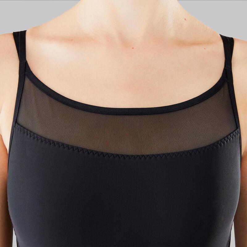 Maillot Ballet Tirantes Domyos Mujer Negro