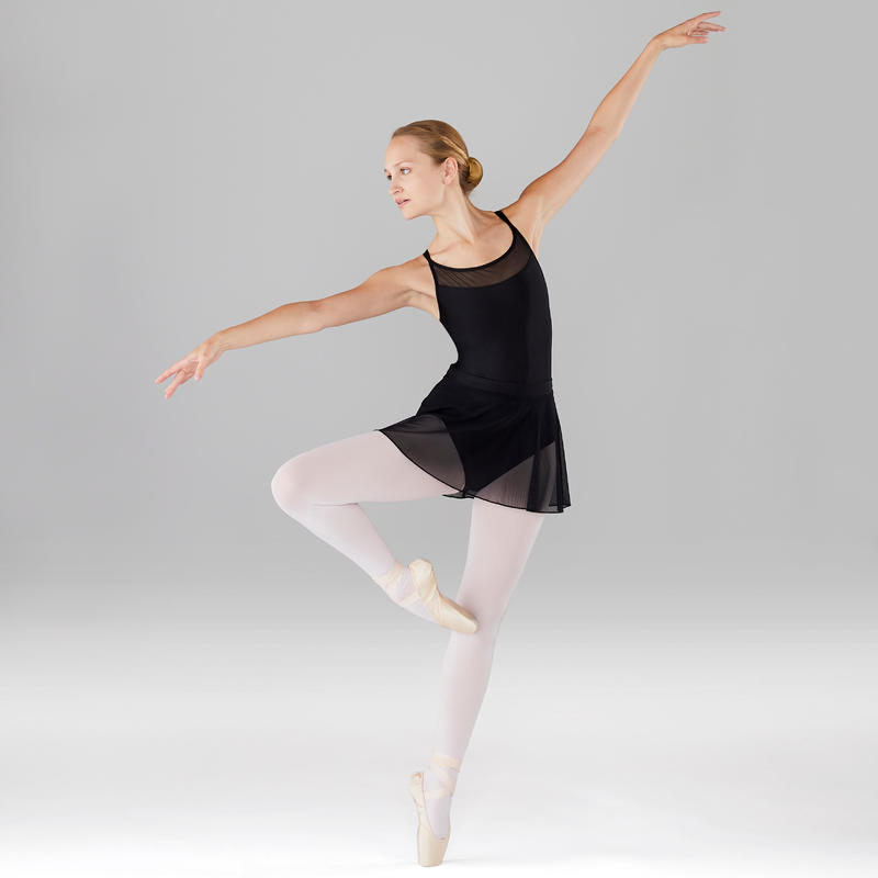 Women S Voile Ballet Skirt Black Domyos By Decathlon Discover our new cuts and new fabrics, and build your perfect ballet outfit! women s voile ballet skirt black