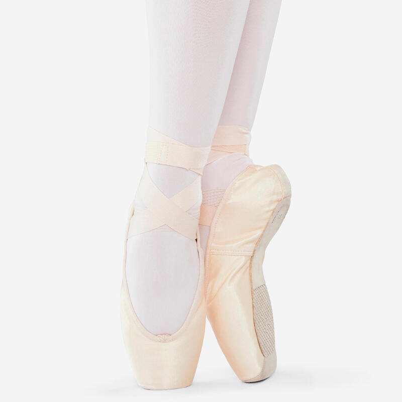Balletschoenen pointes met soepele zolen voor beginners maat 33-42