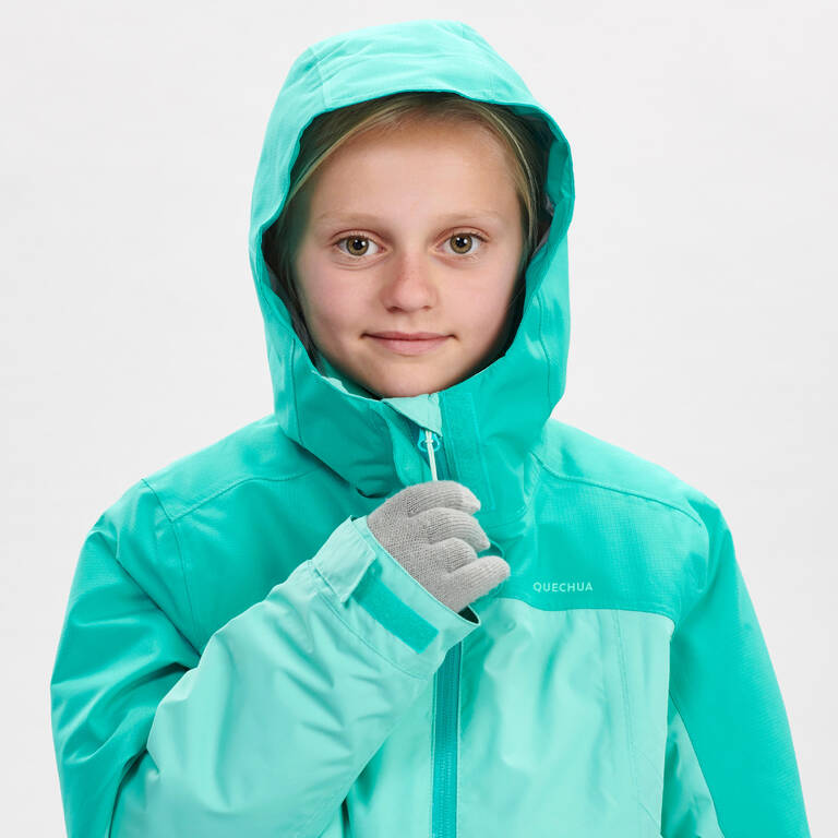 KIDS’ 3-in-1 WATERPROOF HIKING JACKET - SH500 X-WARM -10°C - AGES 7-15