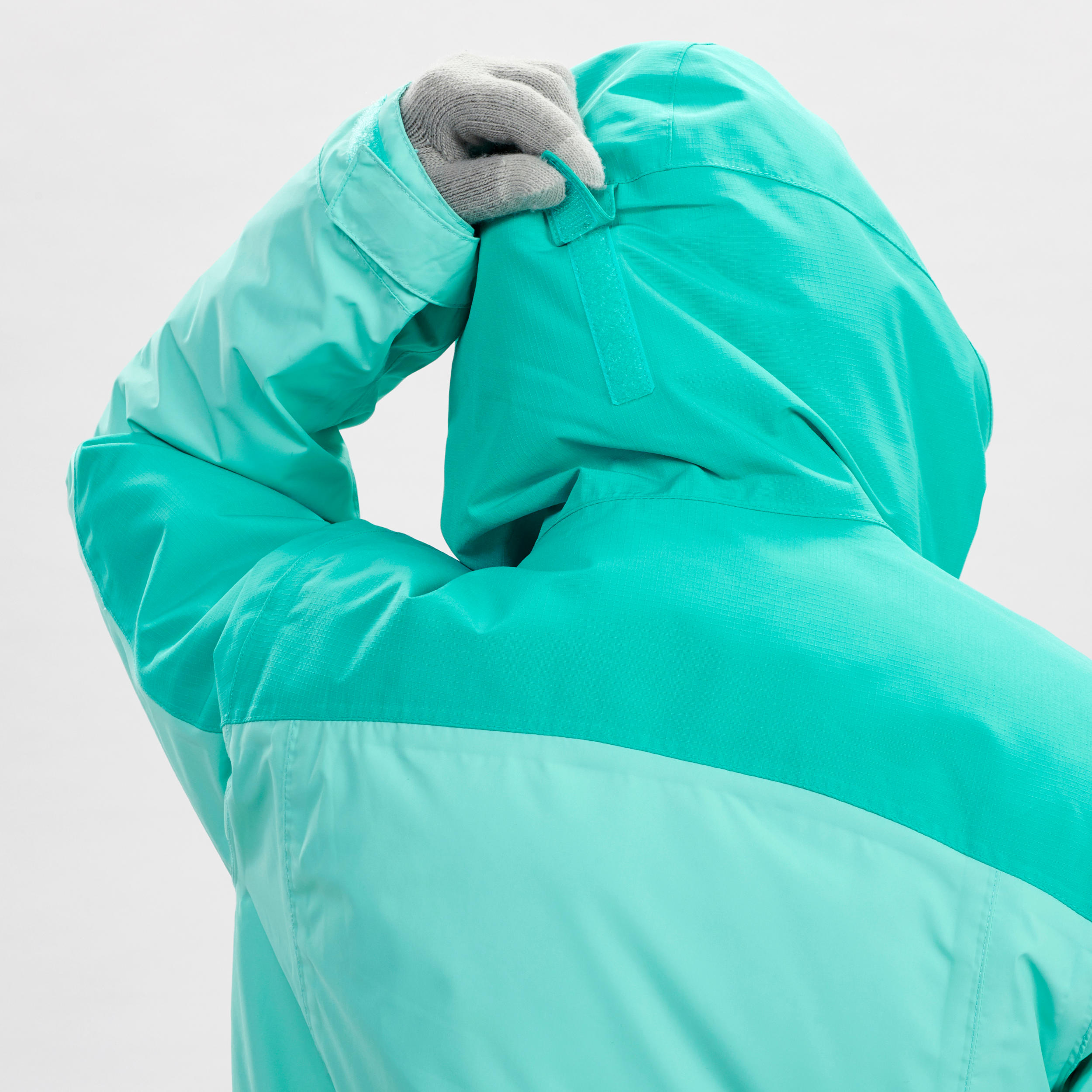 KIDS’ 3-in-1 WATERPROOF HIKING JACKET - SH500 X-WARM -10°C - AGES 7-15 11/19