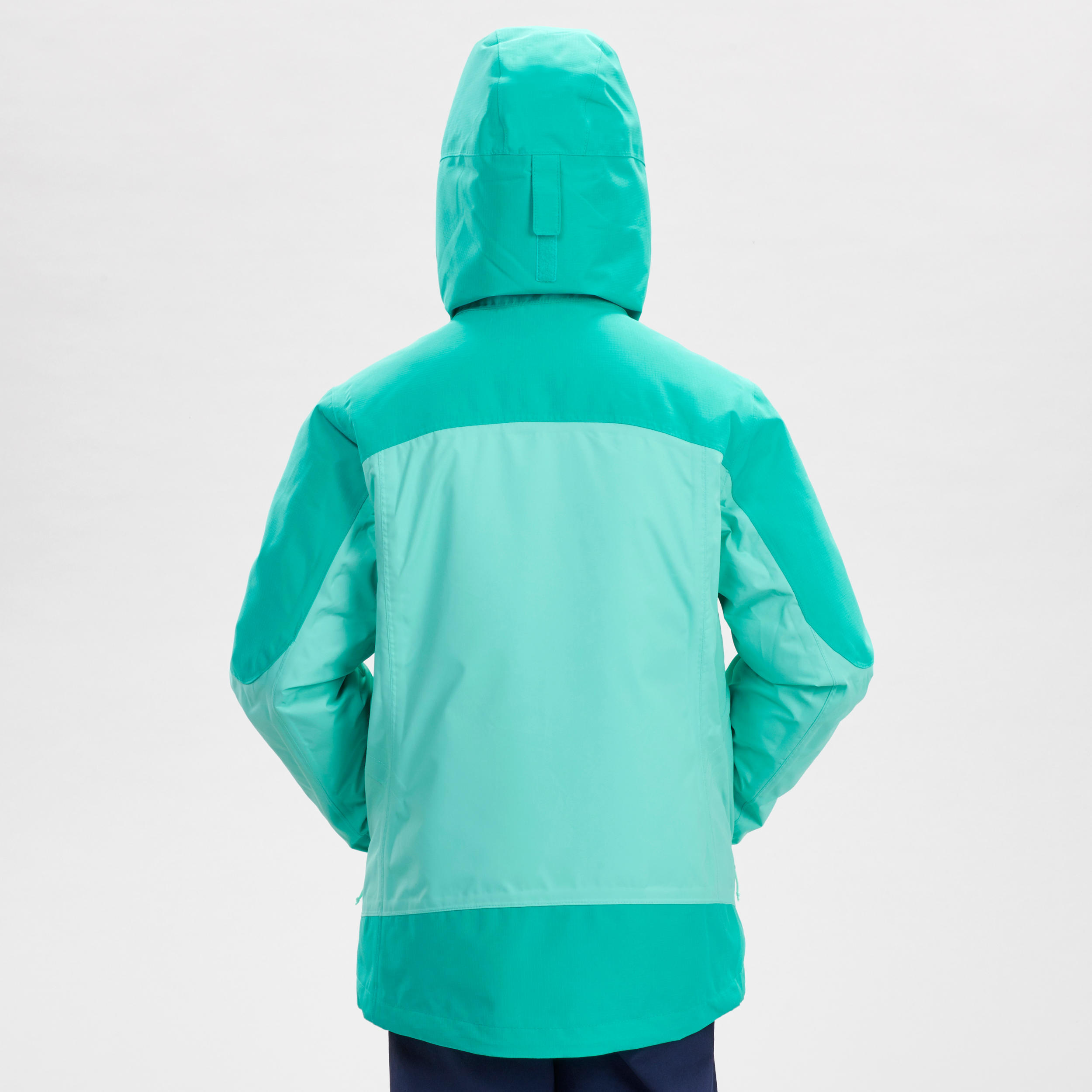 KIDS’ 3-in-1 WATERPROOF HIKING JACKET - SH500 X-WARM -10°C - AGES 7-15 4/19