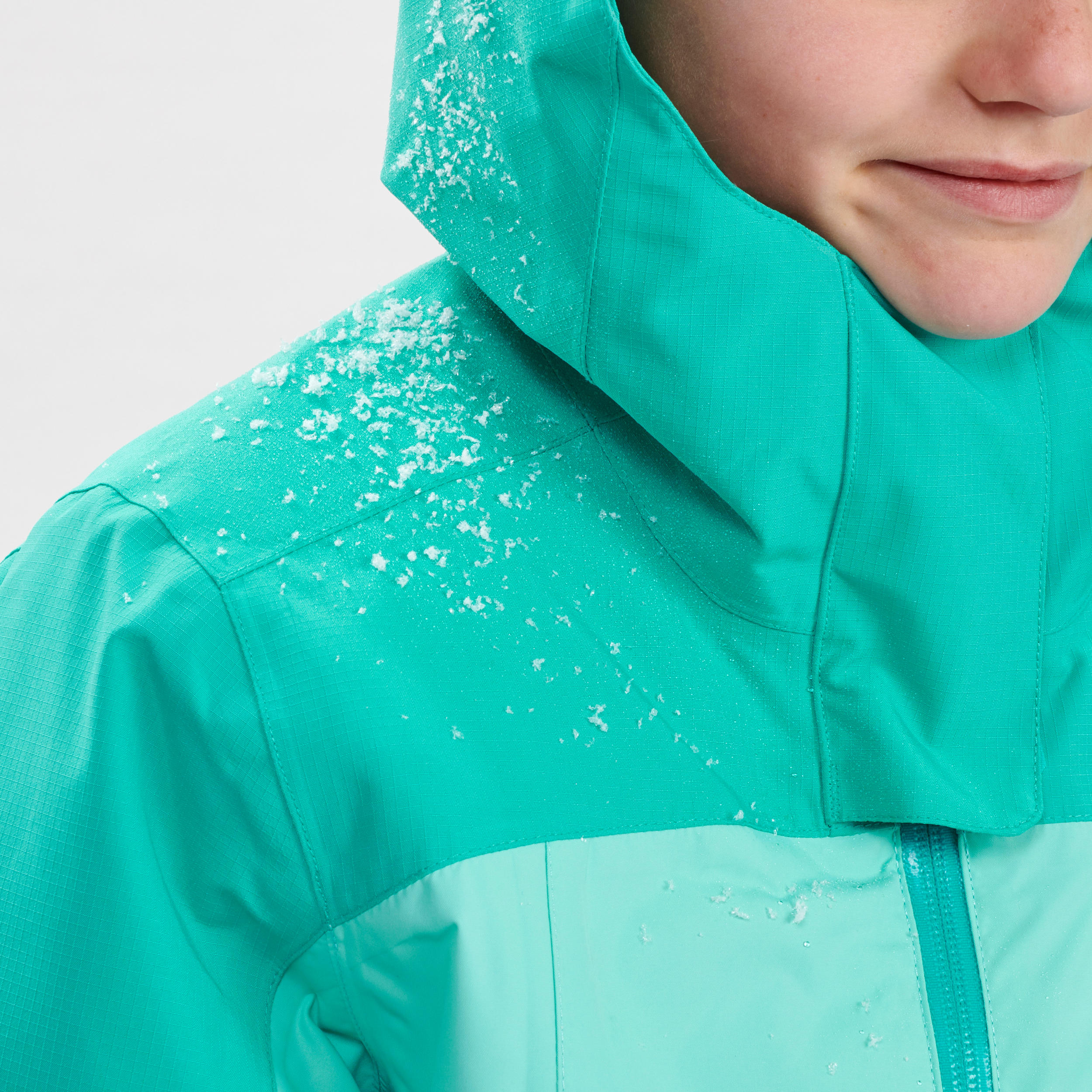 KIDS’ 3-in-1 WATERPROOF HIKING JACKET - SH500 X-WARM -10°C - AGES 7-15 2/19