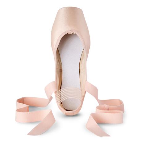 Beginner Pointe Shoes with Flexible Soles - Sizes 1 to 8 ...