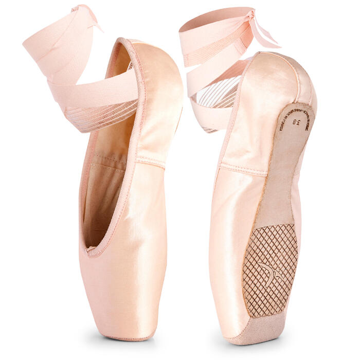 Domyos Balletschoenen pointes met soepele zolen voor beginners maat 33