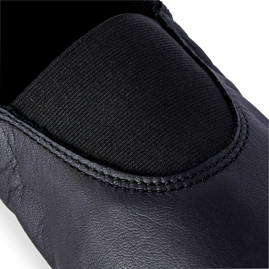 Modern Jazz Supple Leather Shoes - Black