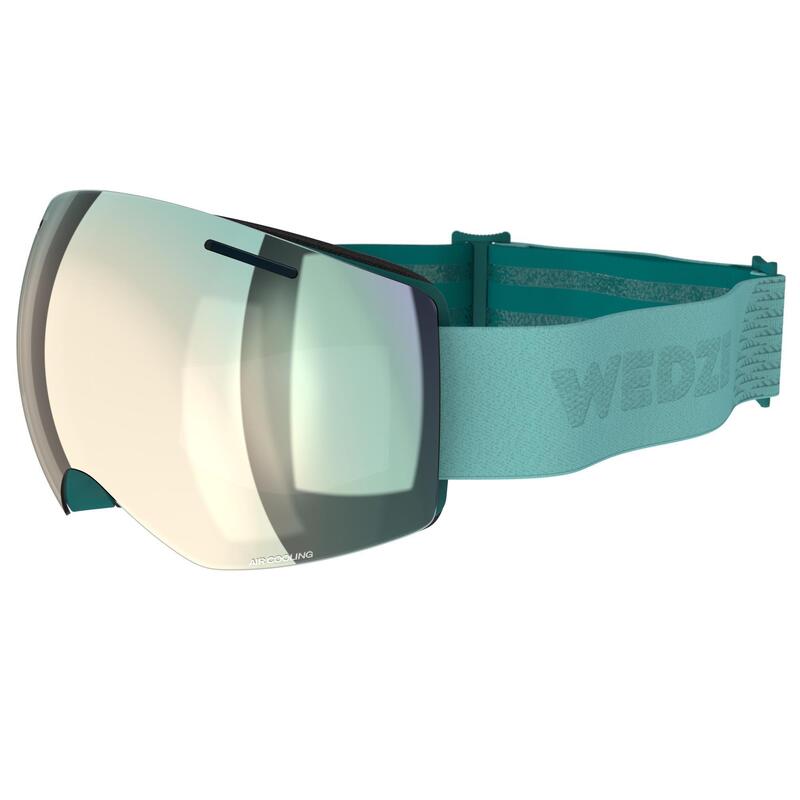Skibrille Snowboardbrille G 520 S3 Erwachsene/Kinder Schönwetter gelb