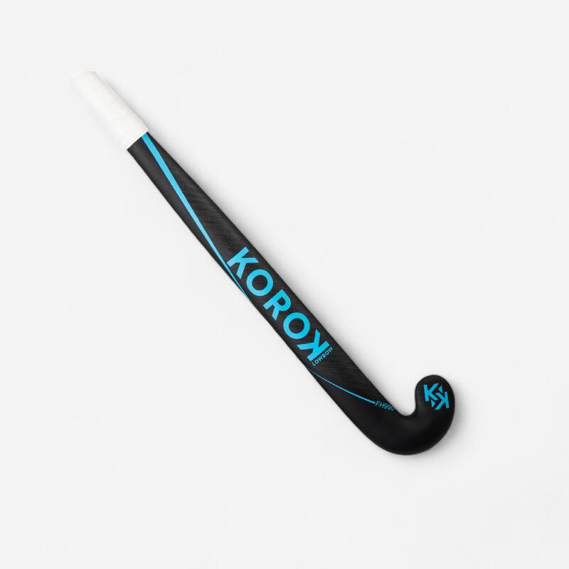 Hokejka na pozemní hokej low bow 95 % karbon FH990 modrá