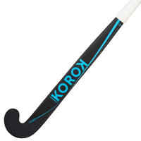 Feldhockeyschläger FH990 Erwachsene Low Bow 95% Carbon blau