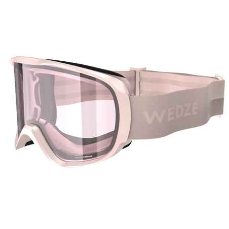 Rožnata ženska in dekliška smučarska in deskarska očala G500