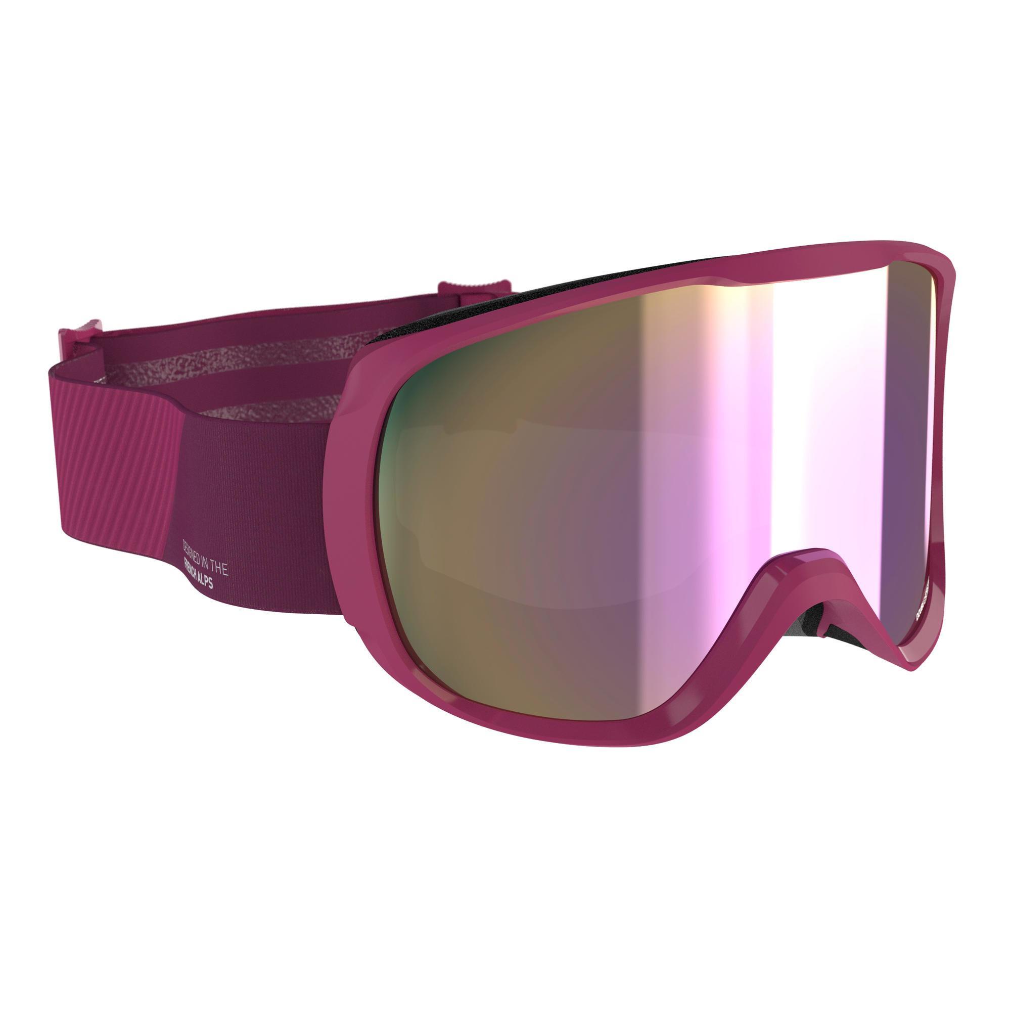Maschera sci e snowboard donna e bambina G 500 - bel tempo WEDZE | DECATHLON