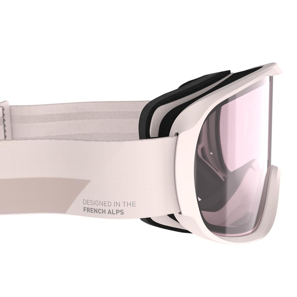 Lyžiarske okuliare G 500 fotochromatické do každého počasia biele