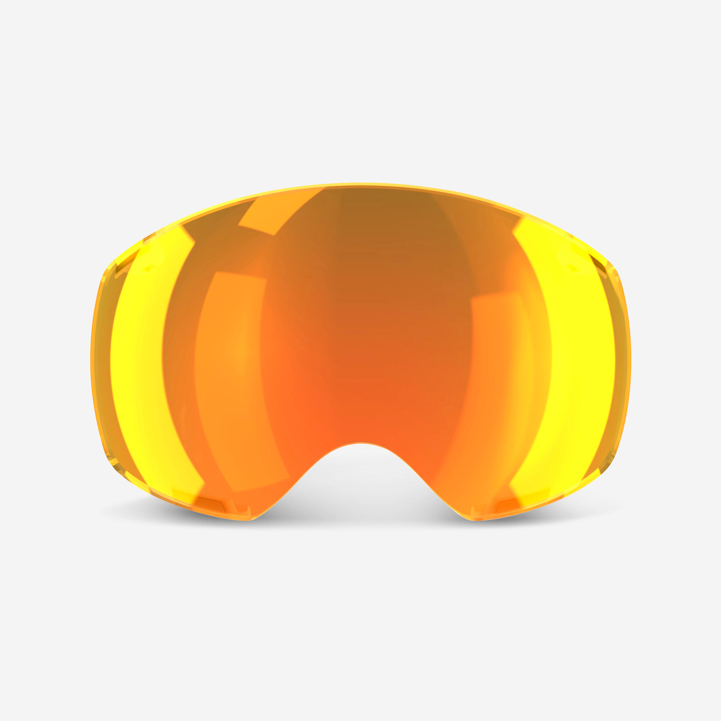 Lentilă ochelari schi S 900 I Roșu Copii/Adulți decathlon.ro imagine noua