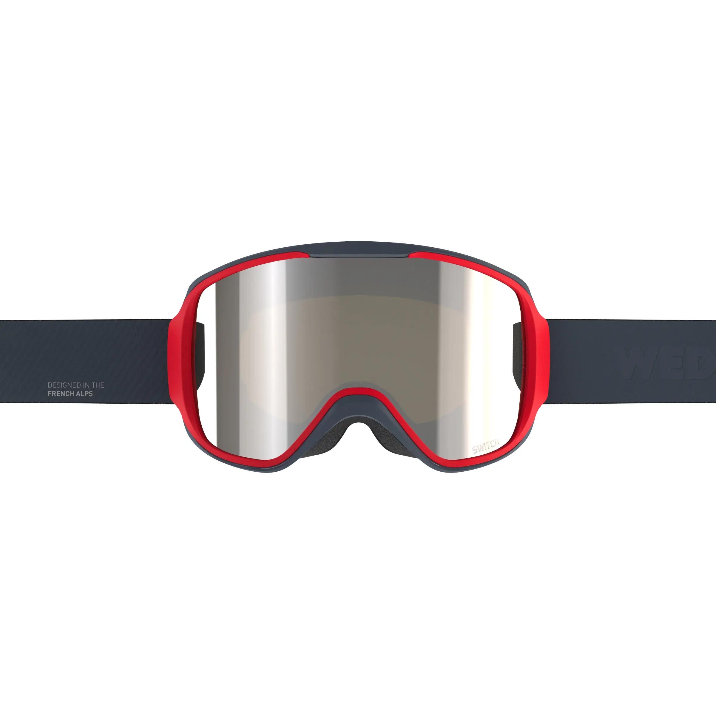 Kids’ and Adults’ Skiing and Snowboarding Goggles G 500 I All Weathers - Blue 5/9