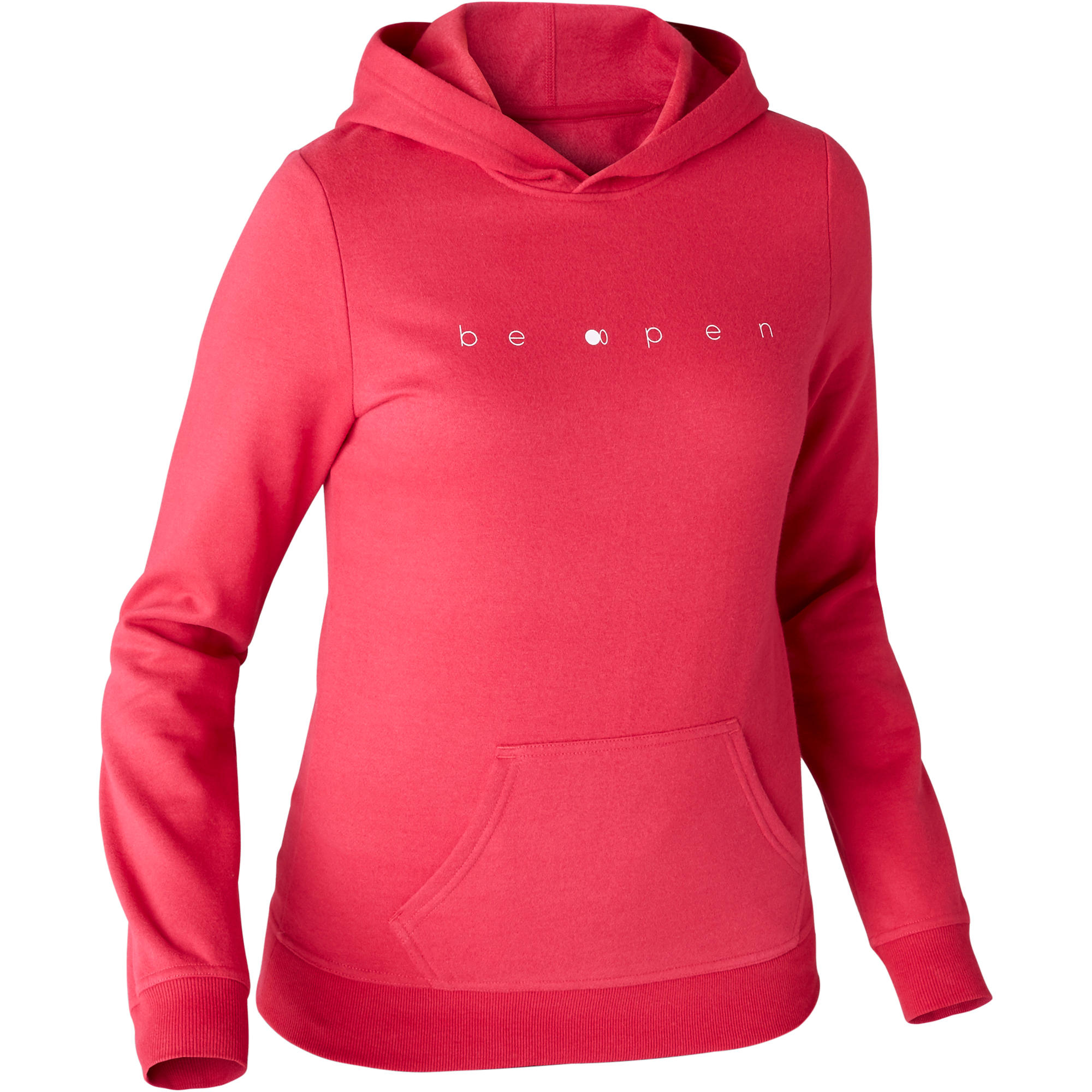 520 Women's Gentle Gym & Pilates Hooded Sweatshirt - Red 7/7