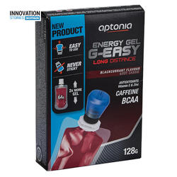 Gel énergétique ENERGY GEL G-EASY LONGUE DISTANCE Cassis 2 x 64 g