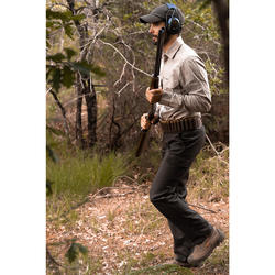 Pantalón Caza Solognac Steppe 300 Hombre Marrón