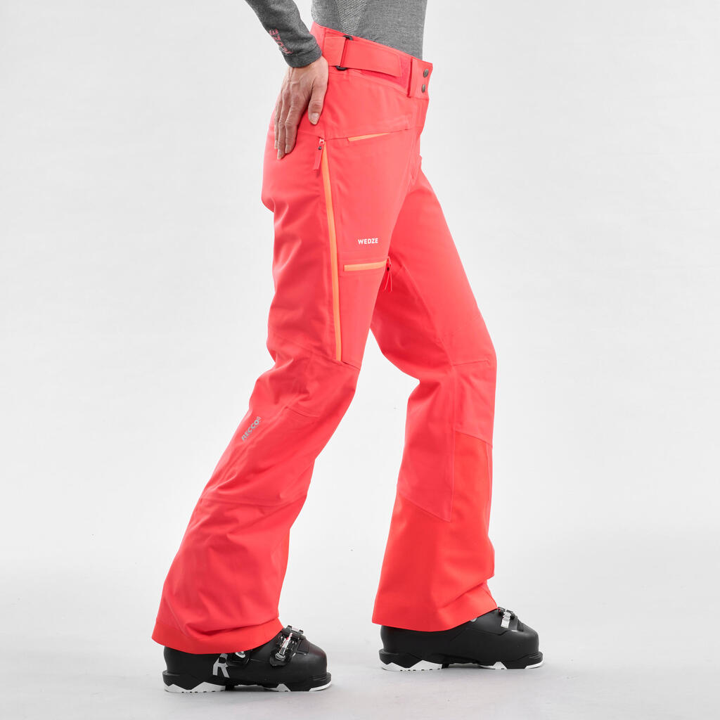 Skihose Freeride 500 Damen grau 