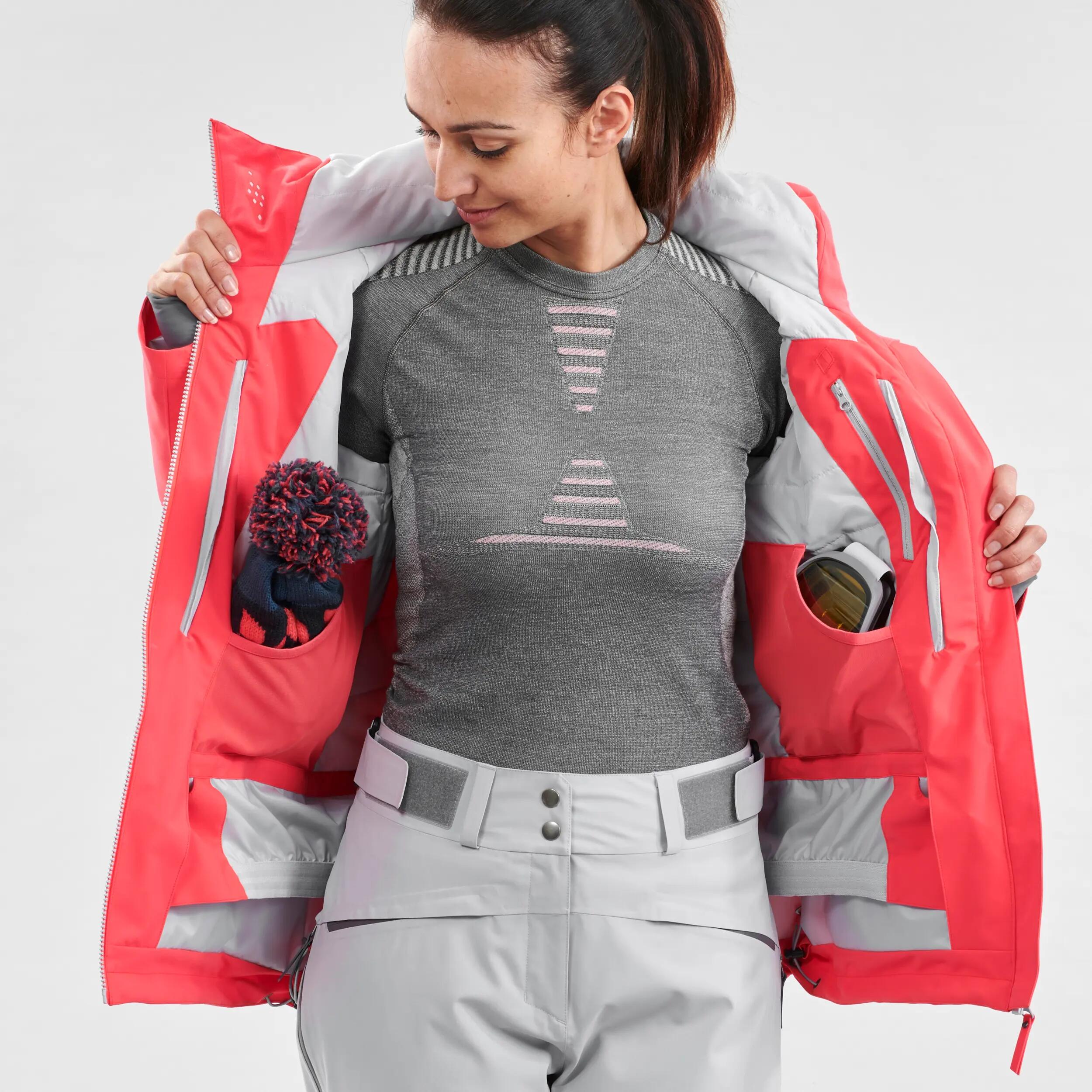 Women’s Freeride SKI JACKET FR500 - Pink 17/26