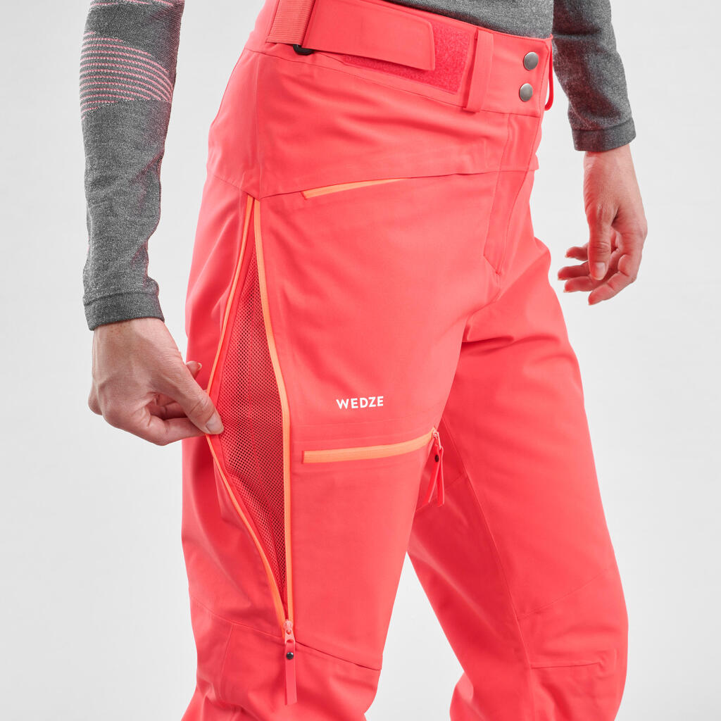 Skihose Freeride 500 Damen grau 